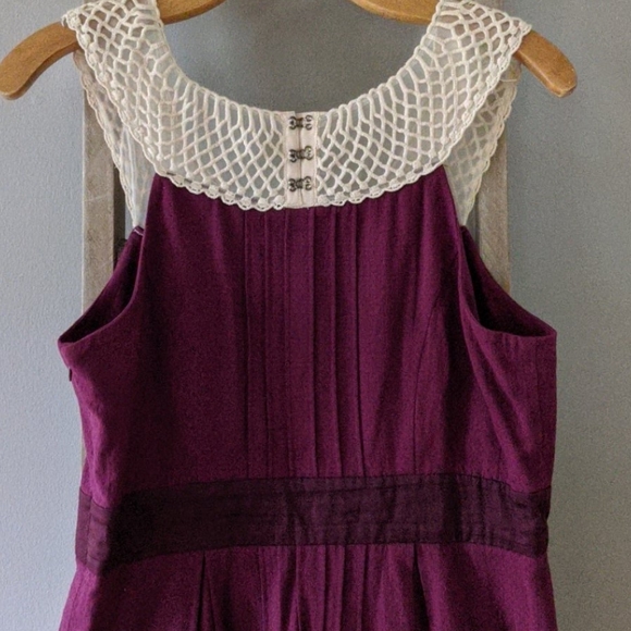 Anthropologie Floreat Betine lace collar dress - Picture 4 of 14